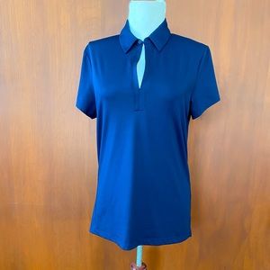 Callaway blue golf polo